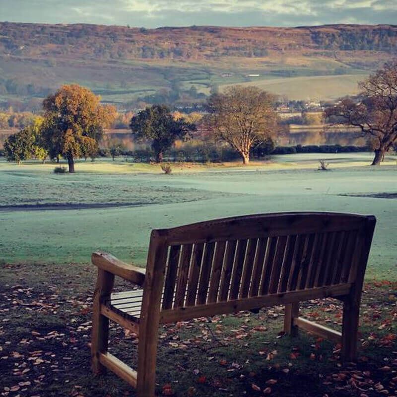 Bench on Golf Course