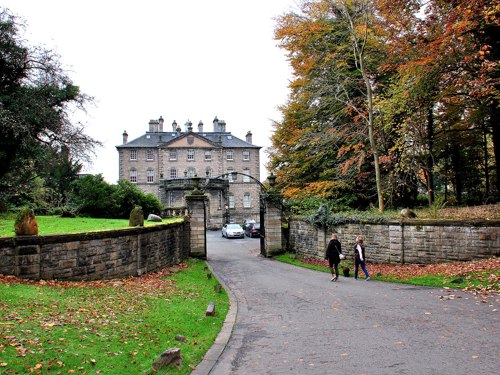 The Pollok House At The Pollok County Park, Glasgow.