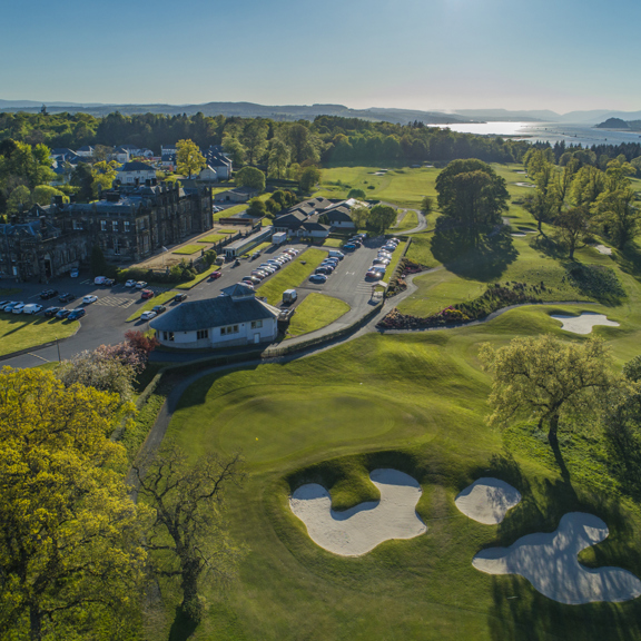 Hotel And Course Sunset 1