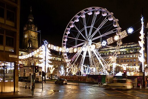 Glasgow Christmas Lights Geograph.Org.Uk 5992442
