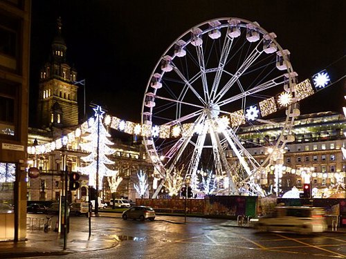 Glasgow Christmas Lights Geograph.Org.Uk 5992442
