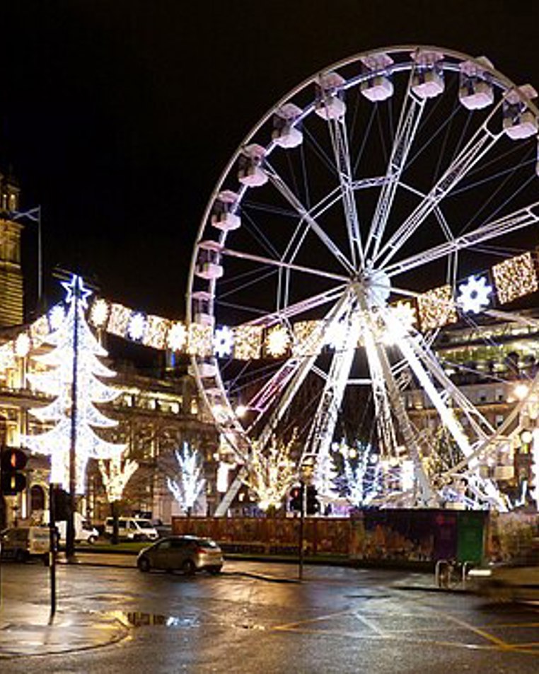Glasgow Christmas Lights Geograph.Org.Uk 5992442